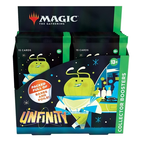 12 x Magic The Gathering Unfinity Collector Booster Cards Box, Special Edition Set