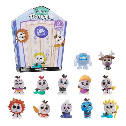 12pcs Doorables Olaf Presents Collector Pack