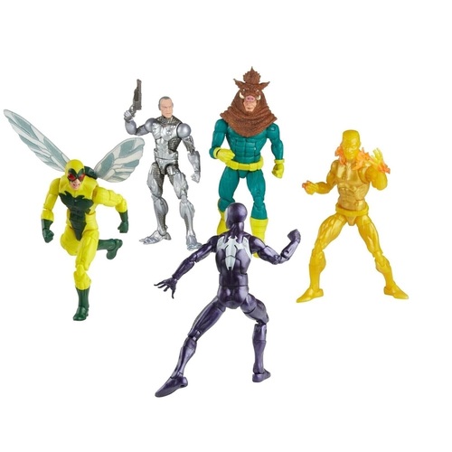 Legends Series Spider-Man Multipack, 6" Collectible Action Figures with 14 Accessories