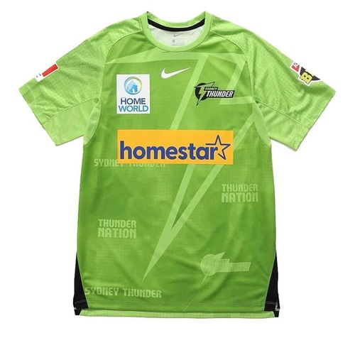 Kid's Sydney Thunder Big Bash League BBL Cricket Jersey