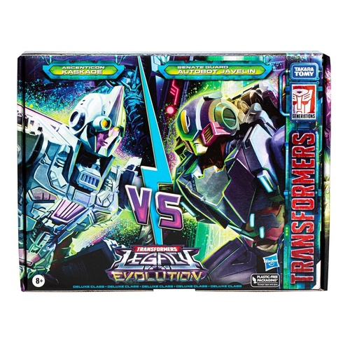 2pk Toys Legacy Evolution Deluxe Senate Guard Autobot Javelin & Ascenticon Kaskade Deadeye