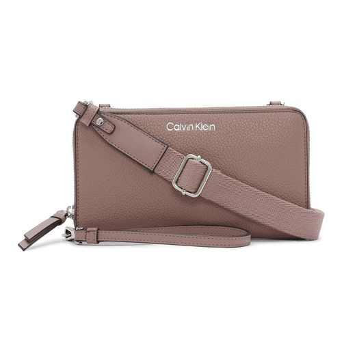 Women's Marble Organizational Wallet on a String Crossbody Bag