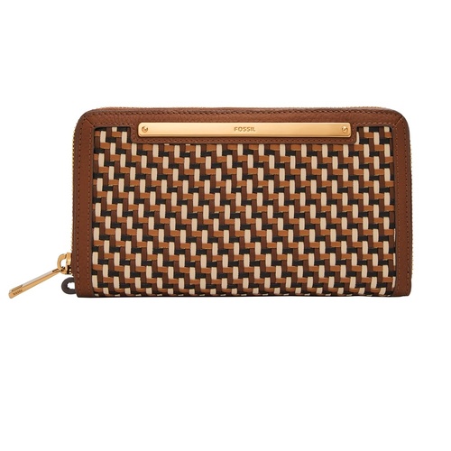 Women's Liza Zip Around Leather Clutch Wallet