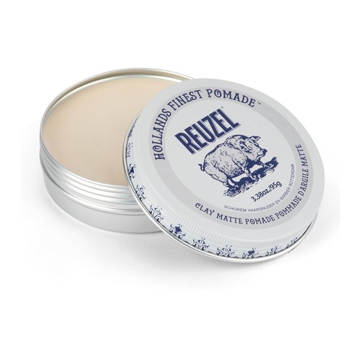 3 x Men's 95g Clay Matte Pomade With Natural & Organic Hold