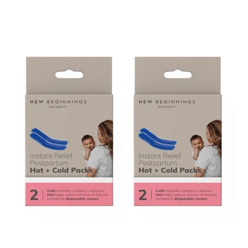 2pcs Instant Relief Postpartum Hot & Cold Packs