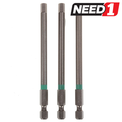 Torsion Screwdriver Bits - Hex