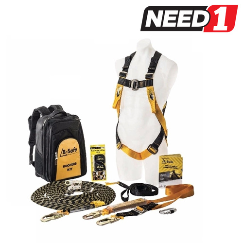 Roofer's Safety Harness Kit