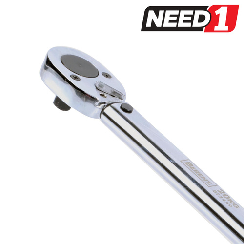  Torque Wrench | 20kg | Moulded Case | Fits 1/2" DrIve Socket