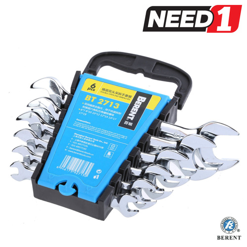 6pc Combo Spanner Set