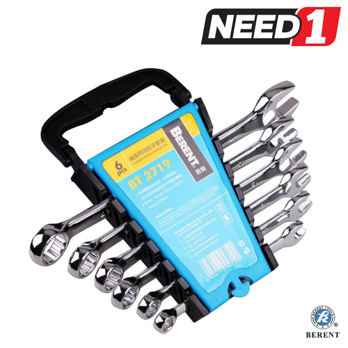 6pc Combo Spanner Set