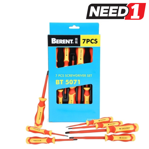8pc Insulated Screwdriver Set