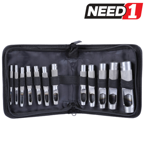 12pc Hole Punch Set
