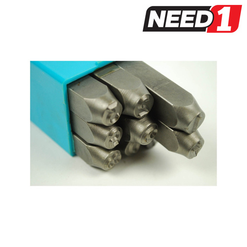 9pc Number Punch Set