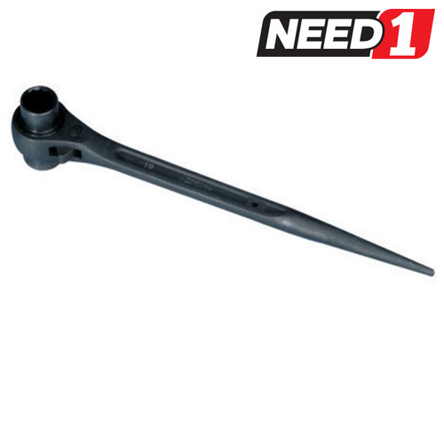 Podger Ratchet Spanner / Tail End Construction Wrench