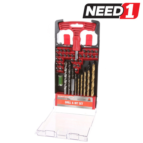 50pc Drill & Bit Set