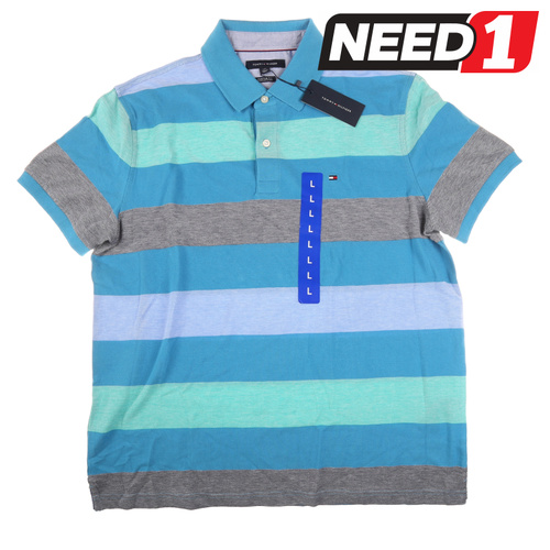 Men's Kelson Stripe Polo Shirt