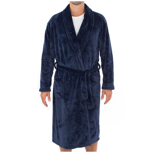 Men's Ultra Soft Fleece Robe