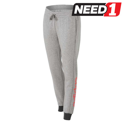 Women's Essential Linear Fleece Cuffed Trackpants
