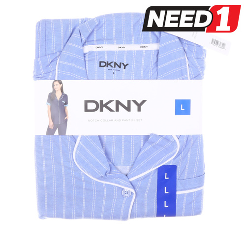 Women's Notch Collar & Pants Sleepwear Set