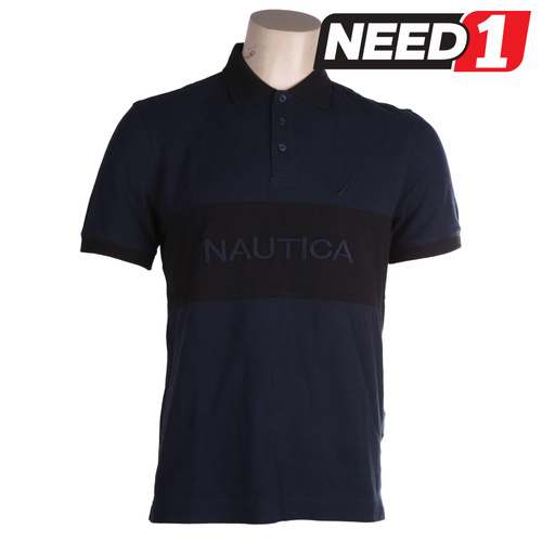 Men's Running Logo Polo Shirt