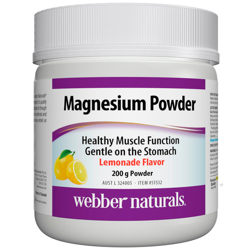 Magnesium Powder Lemonade Flavour 200g