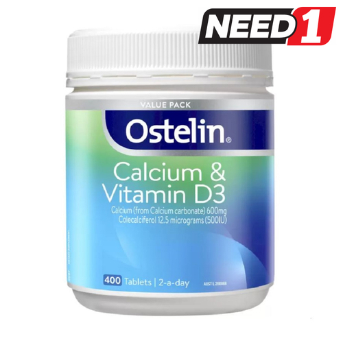 Calcium & Vitamin D3 400 Tablets
