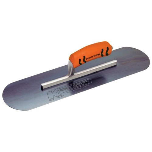 10" x 3" Blue Steel Pool Trowel with a ProForm Handle