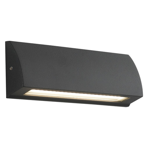 12V 8W LED SMD Curved Large Rectangular Surface Mounted Foot Wall Light