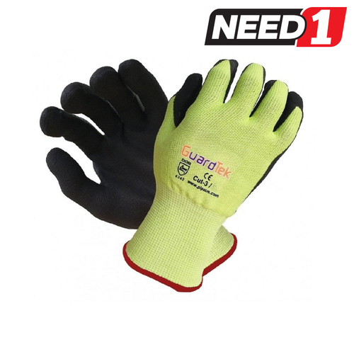 Cut Resistant Hi-Vis Gloves