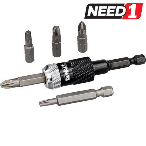 2pk of 6pc Impact Screwdriver Set with Compact Rapid Load Bit Holder