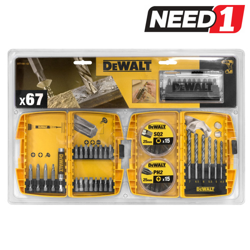 67pc Drill Drive Contractor Pack