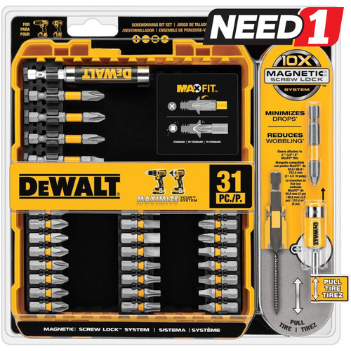 31pc MaxFit™ Screwdriving Set