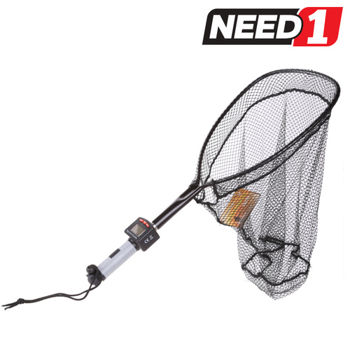 Landing Net with Digital Scale & Measuring Tape