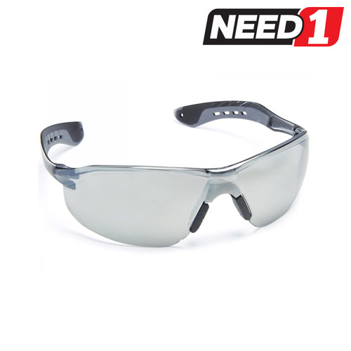 Safety Glasses - Glide Silver Mirror Lens