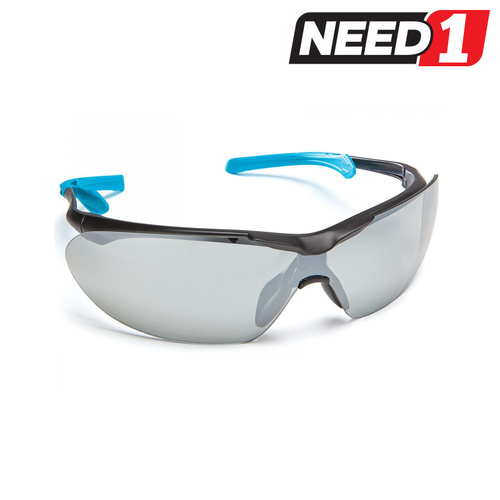 Safety Glasses - Eyefit Silver Mirror Lens