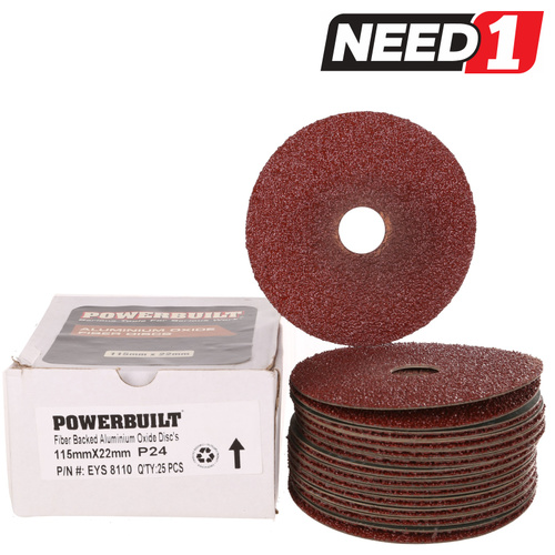 Aluminium Oxide Fibre Backed Discs