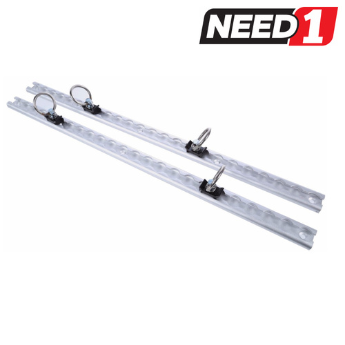 Aluminium Anchor Tracks (pair)