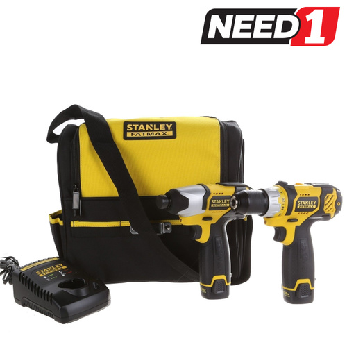 2pc Compact Drill & Impact Driver