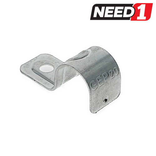 100 x 20mm Half Saddle for Corrugated and PVC Electrical Conduit