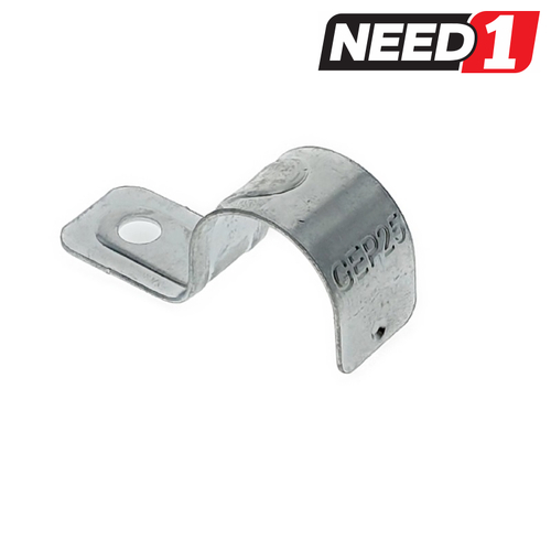 100 x 25mm Half Saddle for Corrugated and PVC Electrical Conduit