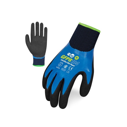 6 Pairs x CoolFlex AGT WET Repel Safety Gloves