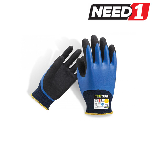 Wet Repel Safety Gloves