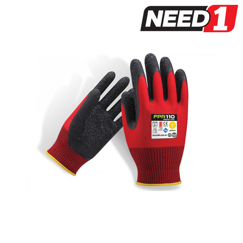 Redback Latext Safety Gloves