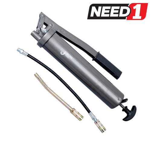 Grease Gun + Extra-Flexible Tube & Nozzle