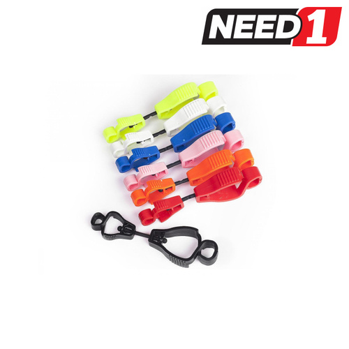 Croc Grip Glove Safety Clips