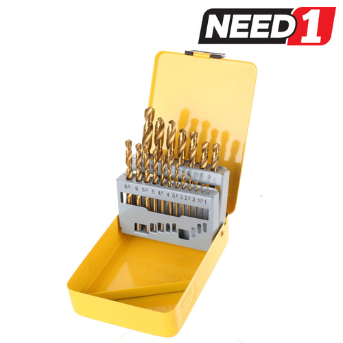 19pc HSS Drill Bit Set