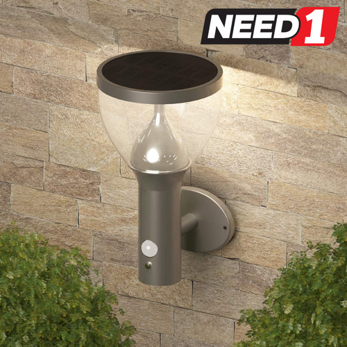 Outdoor Smart Solar Wall Light