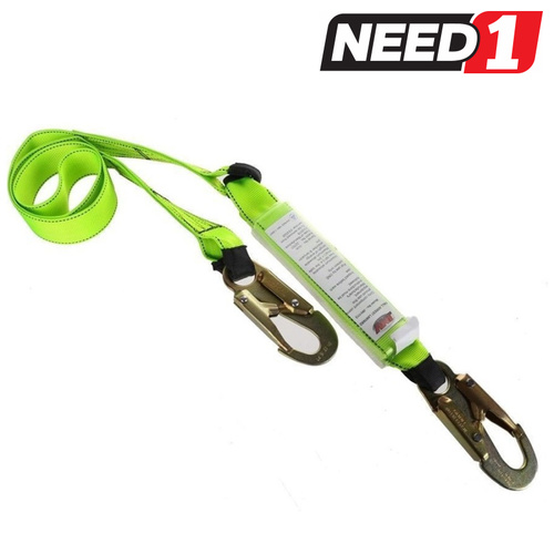 Tear Web Lanyard + Double Action Safety Snap Hooks