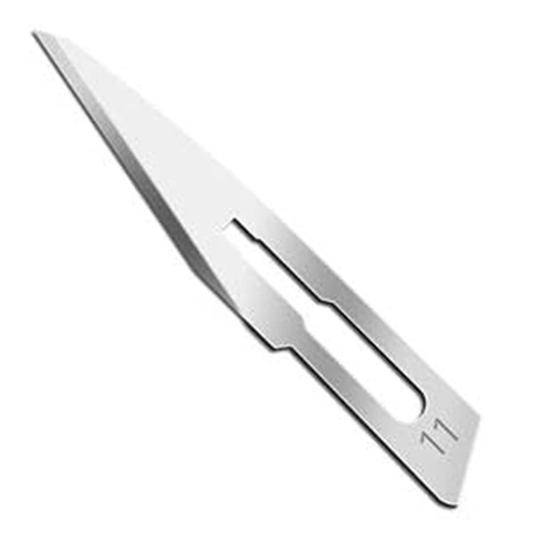100pcs x No.11 Carbon Steel Surgical Blade