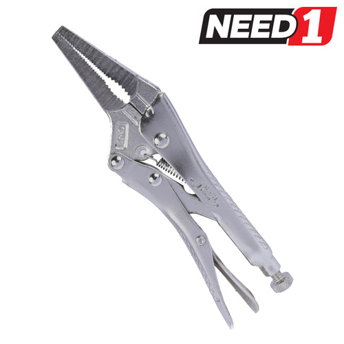 Long Nose Locking Pliers With Wire Cutter